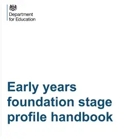 EYFS Profile Handbook